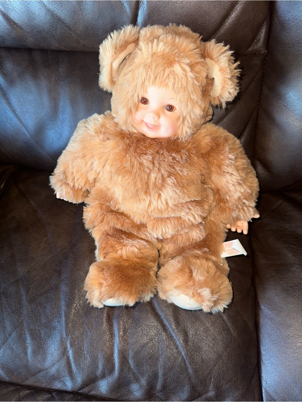vintage 1997 Anne Geddes Baby Bear plush doll